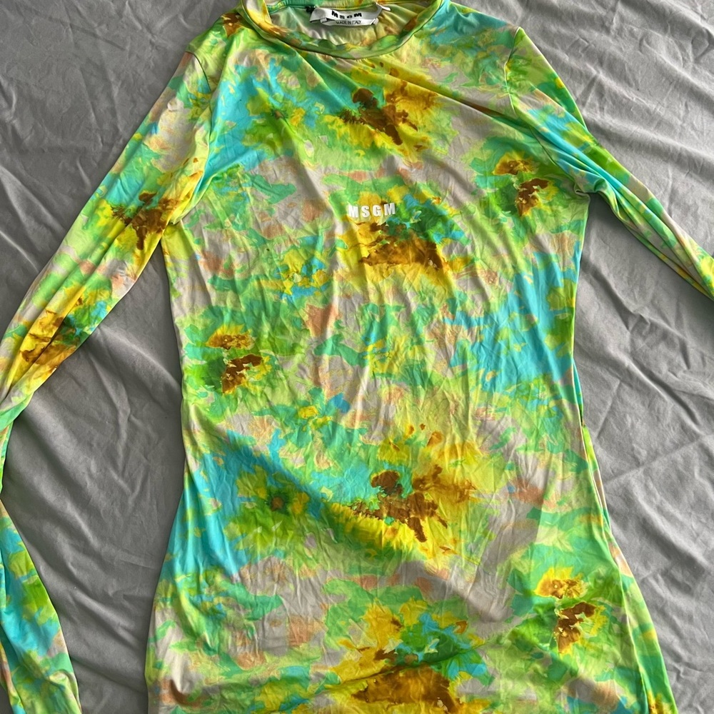 Msgm multi colored shirt